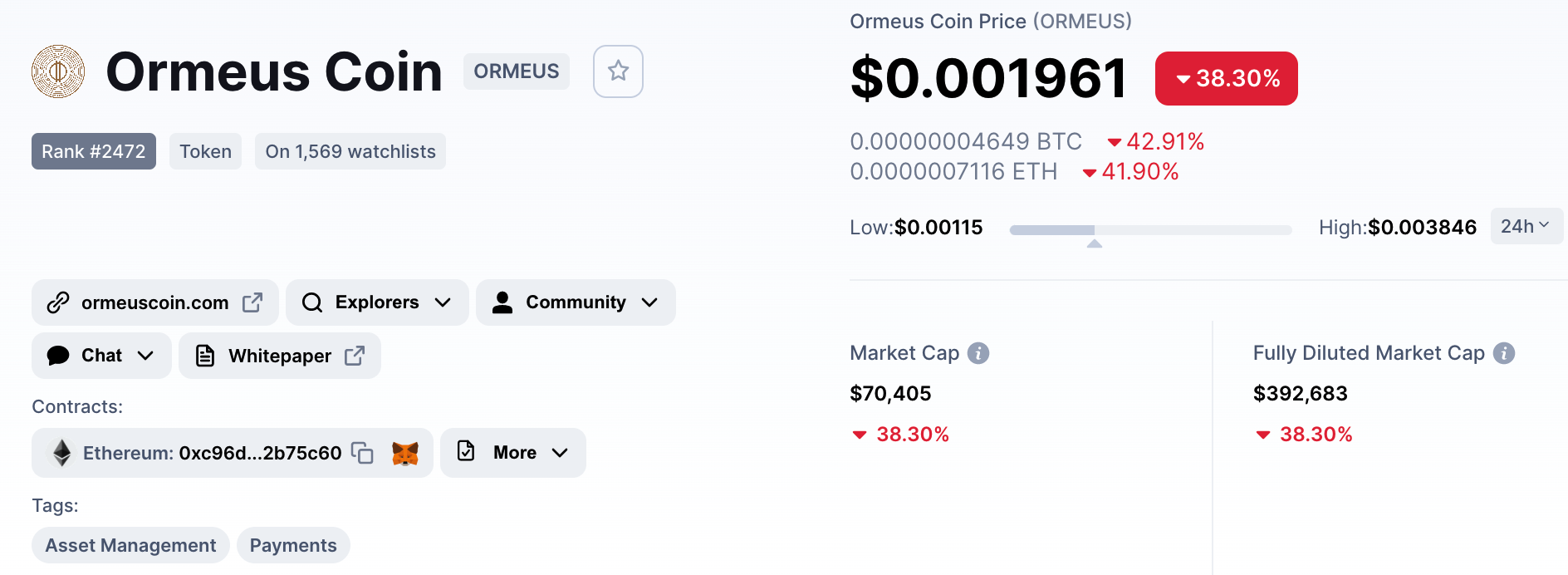 ormeus coin