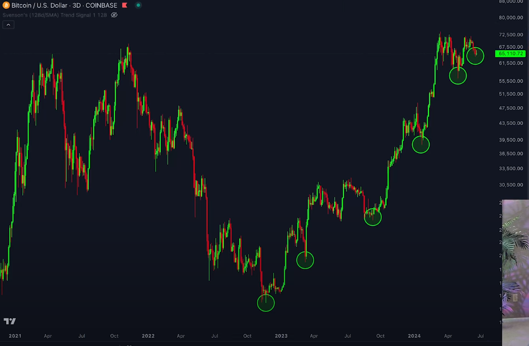 Kevin Svenson Bitcoin teknik analizi