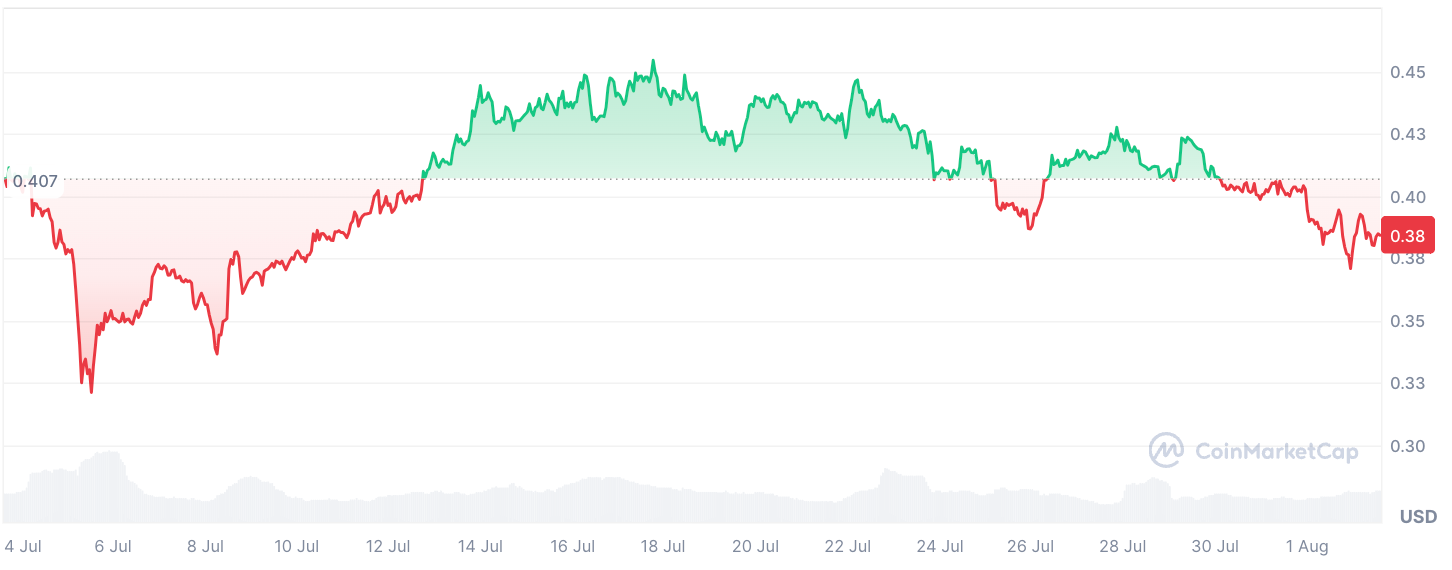 cardano işlem hacminde dev yükseliş