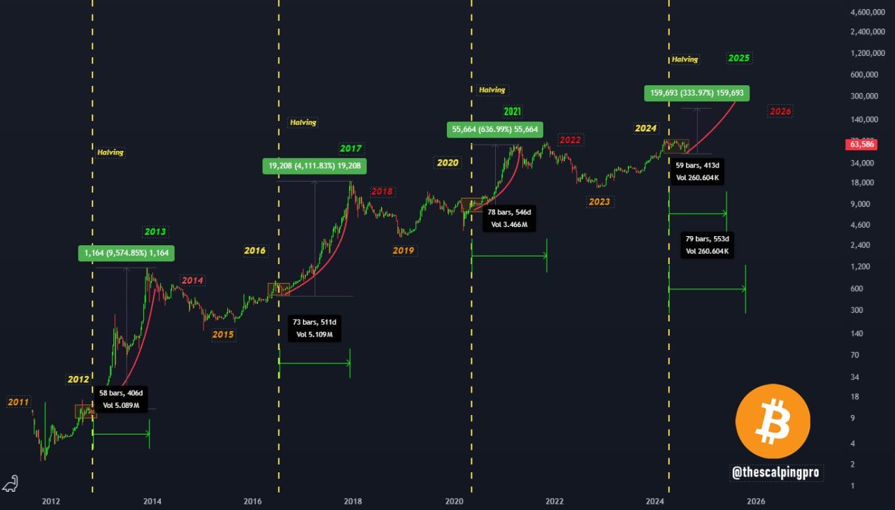 Bitcoin halving döngüleri