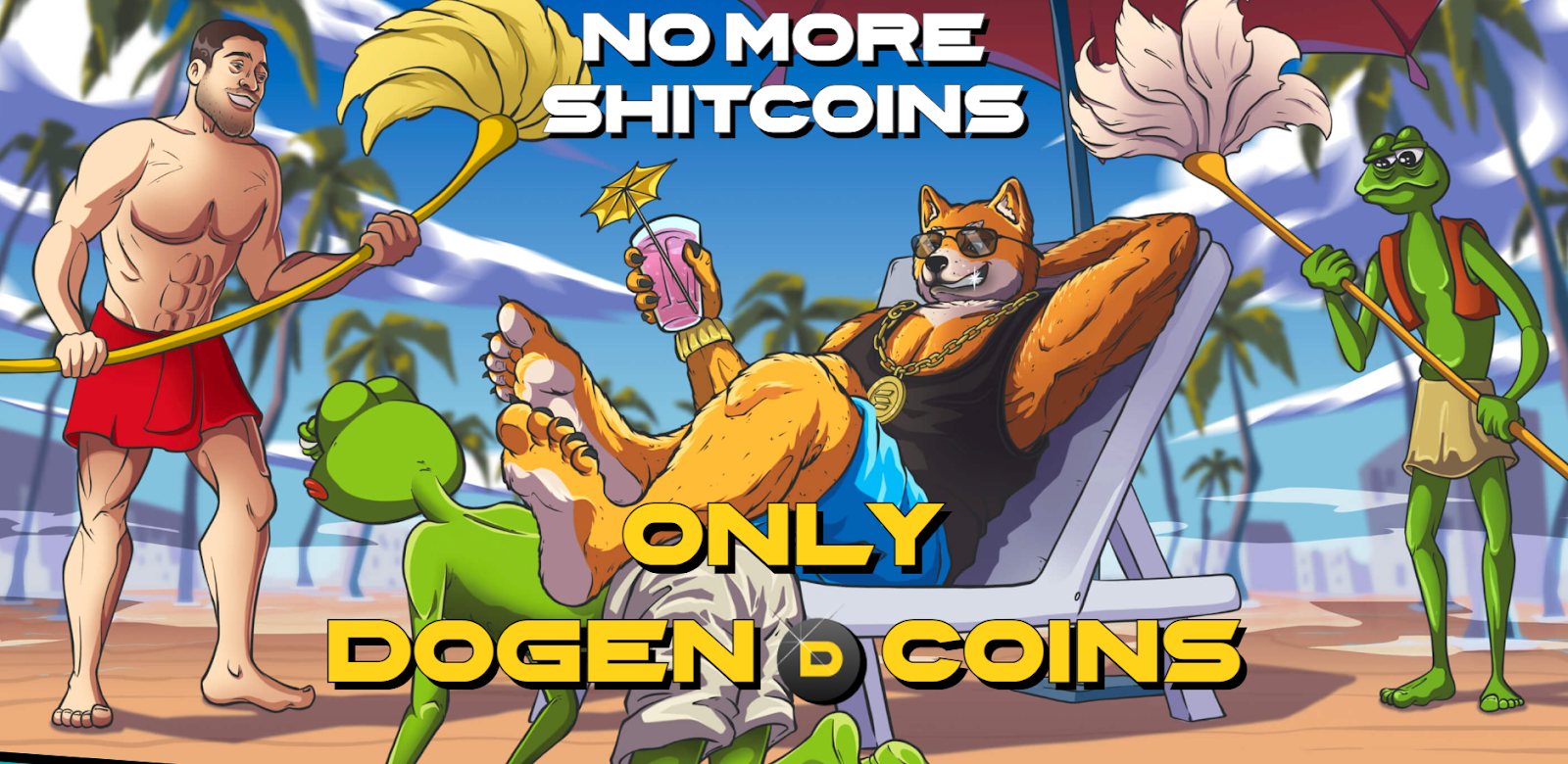 DOGEN Coin reklamı