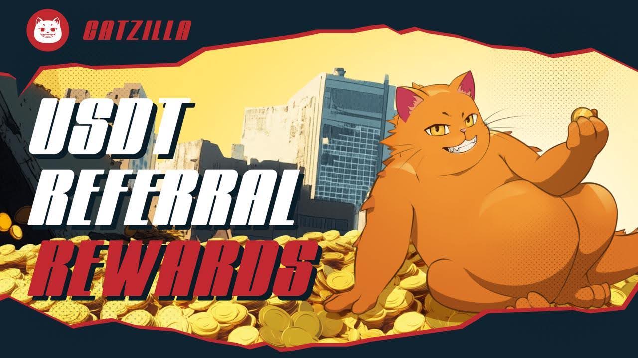 Catzilla meme temalı meme coin.