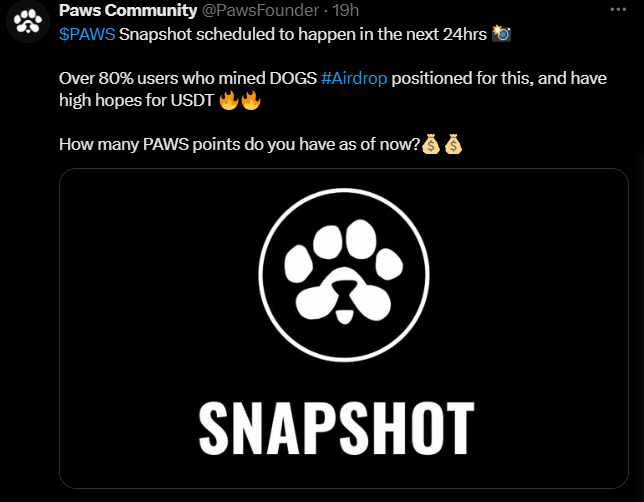 paws airdrop