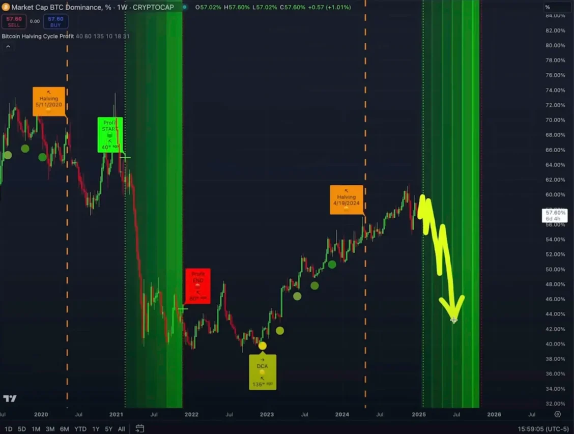 BTC hakimiyeti